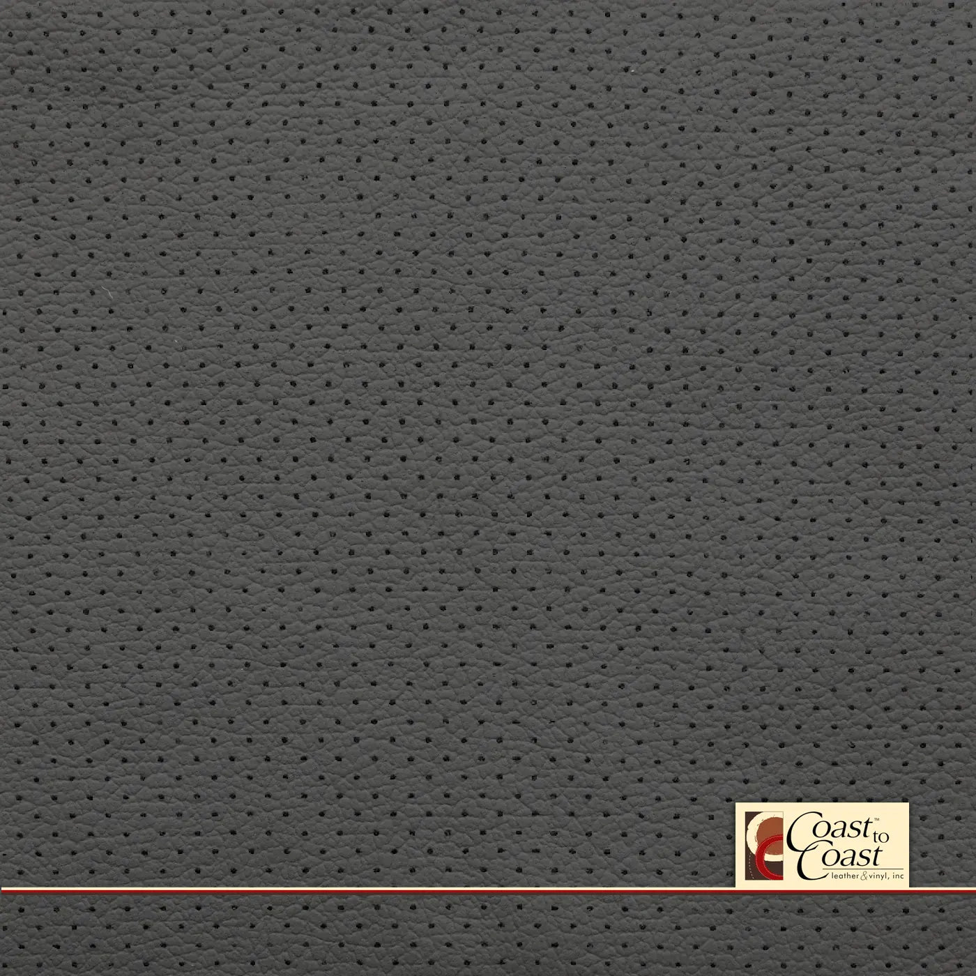 Ford Med Flint Full Hide / Mini Perf (1/8In) Leather